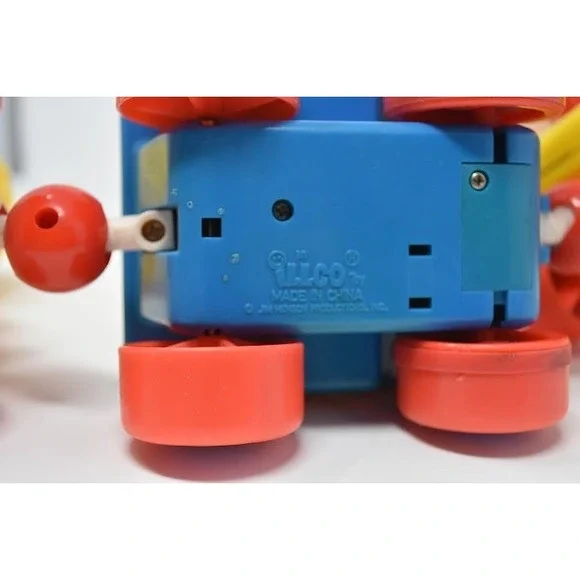 Fisher-Price Sesame Street Pull Along Train Toy Ernie Elmo Big Bird Vintage - Picture 4 of 9